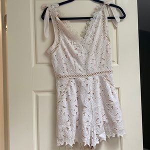 Lace Free People Romper - Size S